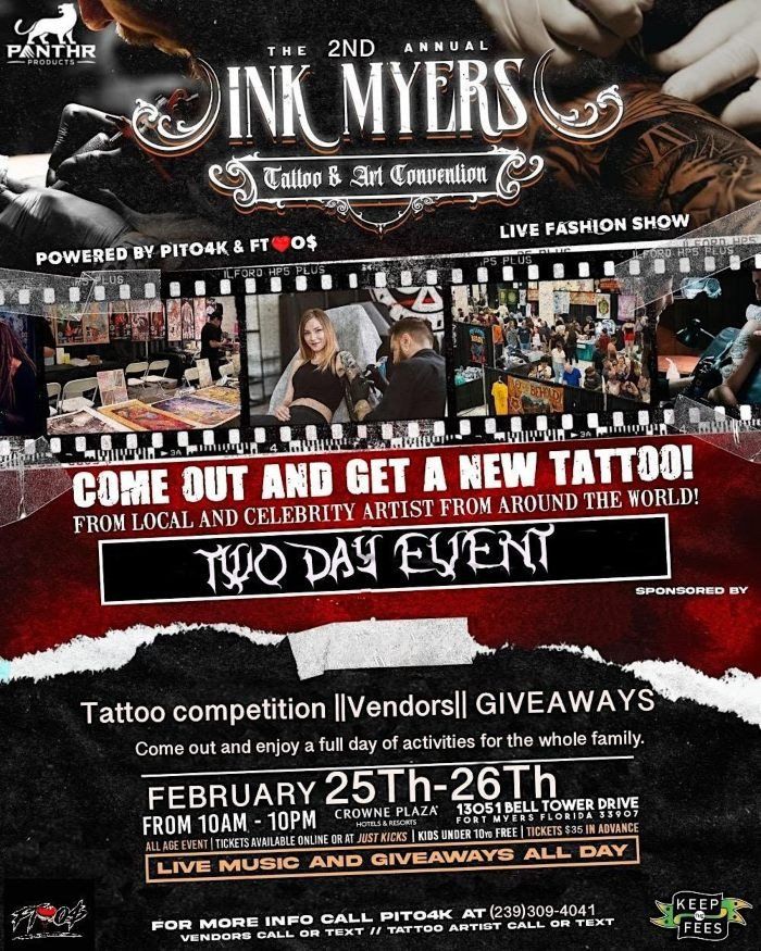 Ink Myers Tattoo Arts Convention 2023