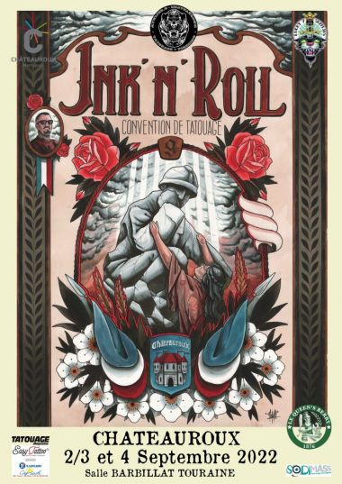 Ink’n’roll Chateauroux Tattoo Festival 2022 | 02 - 04 September 2022