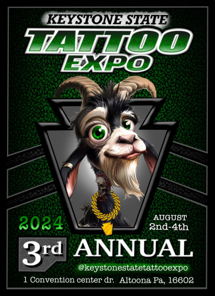 Keystone State Tattoo Expo 2024 | 02 - 04 August 2024