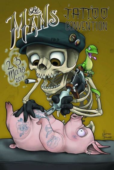Le Mans Tattoo Convention 2019 | 02 - 03 MARCH 2019