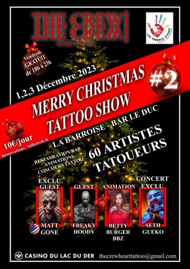 Merry Christmas Tattoo Show 2023 | 01 - 03 December 2023
