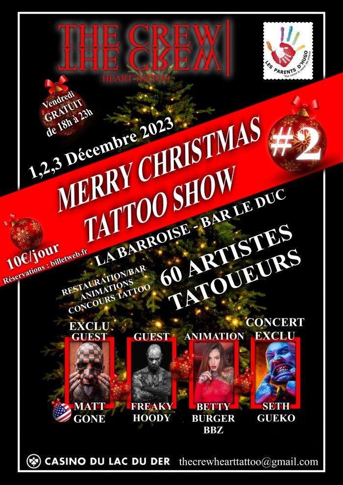 Merry Christmas Tattoo Show 2023