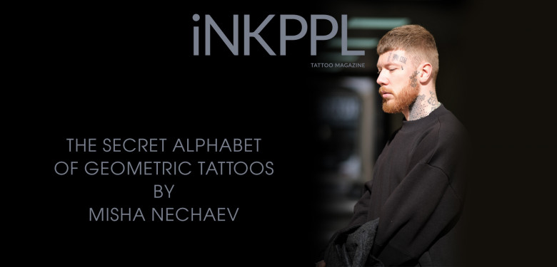 The secret alphabet of geometric tattoos by Mikhail Nechaev