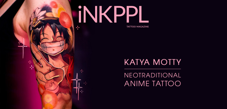 Katya Motty: Neotraditional Anime Tattoo