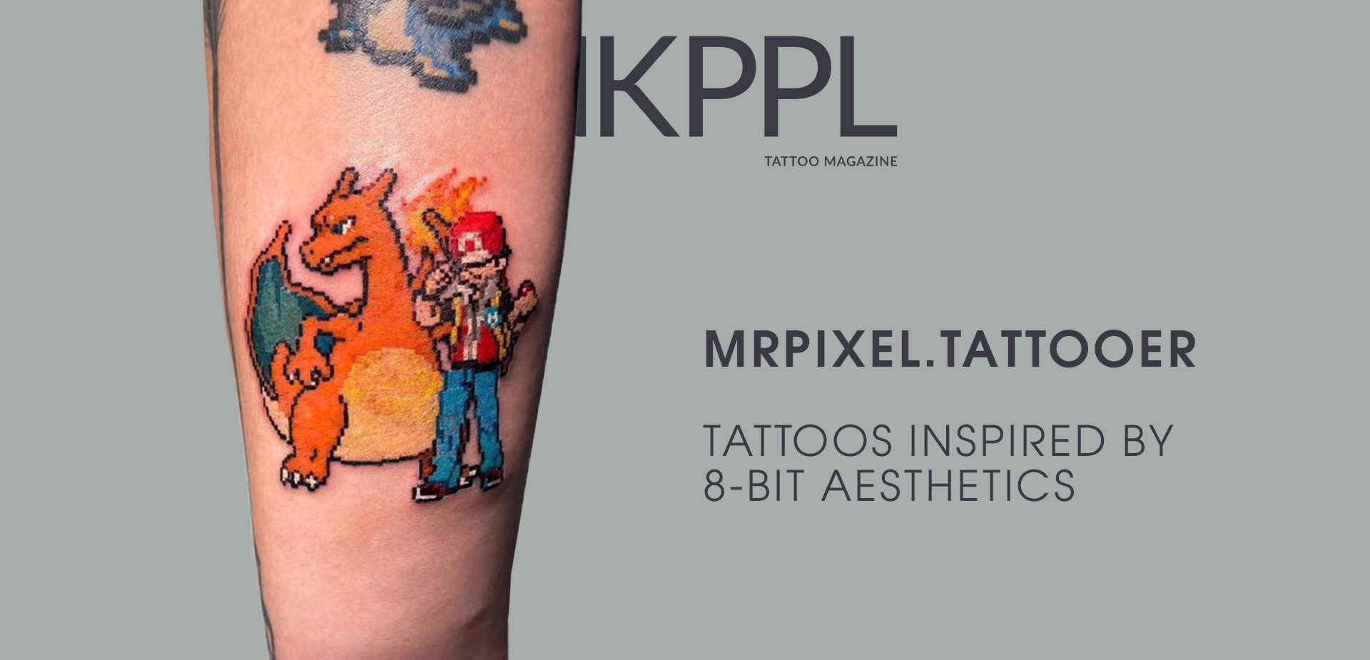 Mrpixel.tattooer: Tattoos Inspired by 8-Bit Aesthetics