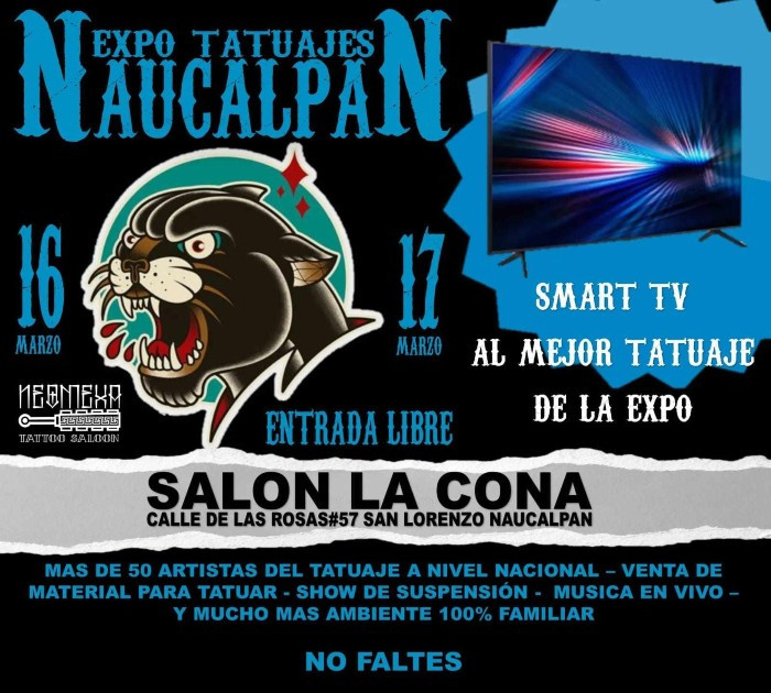 Expo Tatuajes Naucalpan 2024