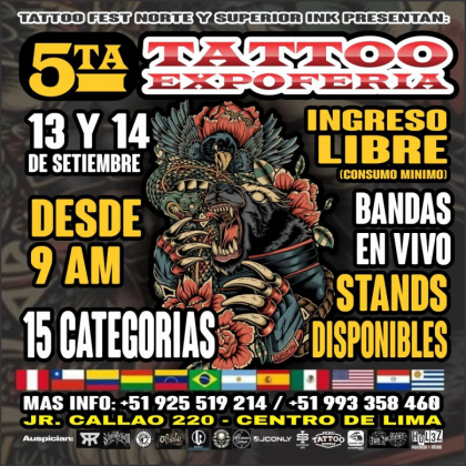 Norte Tattoo Fest 2024 | 13 - 14 September 2024