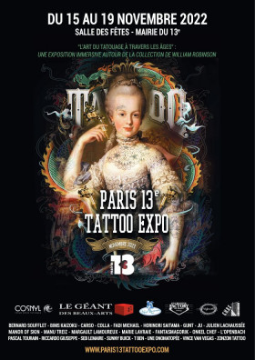 Paris 13 Tattoo Expo 2022