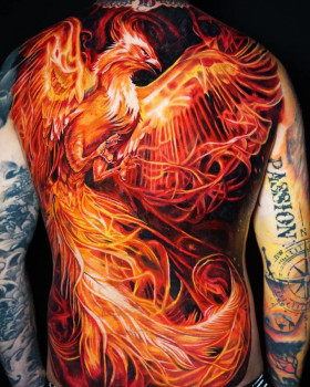 The Meaning of the Phoenix Tattoo: Resurrection and Rebirth