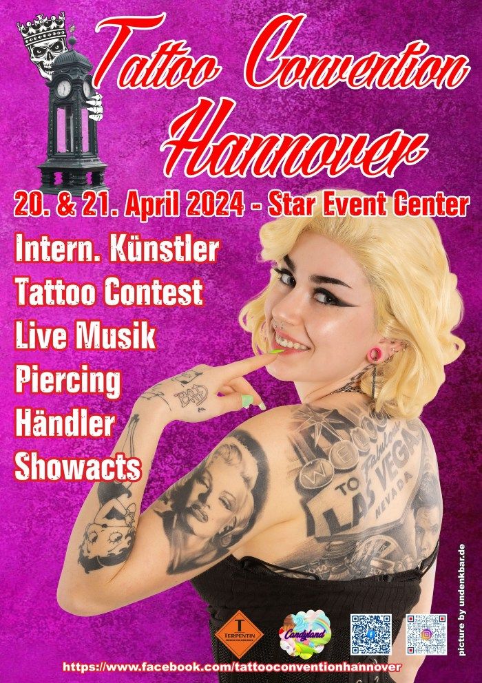 Hannover Tattoo Convention 2024 April 2024 Germany iNKPPL