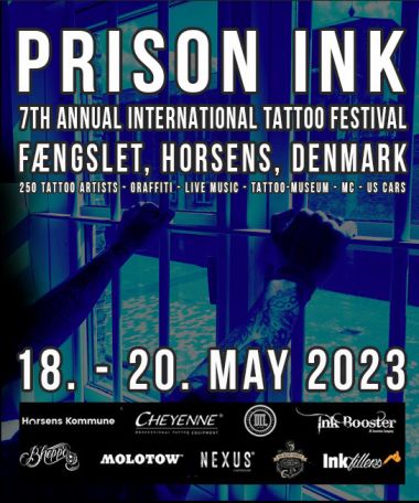 Prison Ink Tattoo Festival 2023 | 18 - 20 May 2023