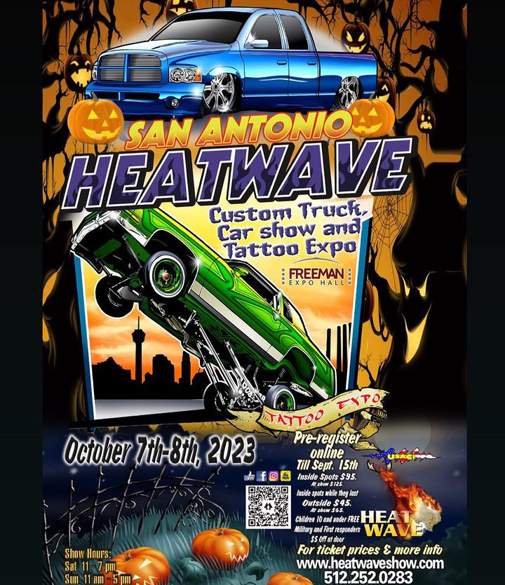 San Antonio Heat Wave Tattoo Expo 2023