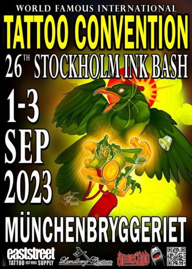 26th Stockholm Ink Bash Tattoo Convention | 01 - 03 September 2023