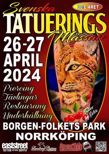 Svenska Tatuering Massan 2024 | 26 - 27 April 2024