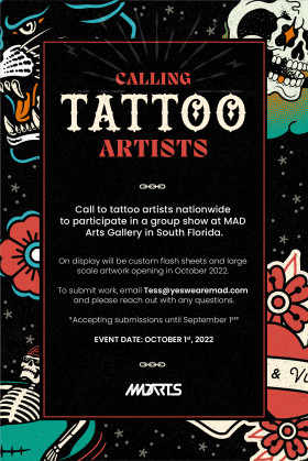 MADS Art Gallery Tattoo Exhibition