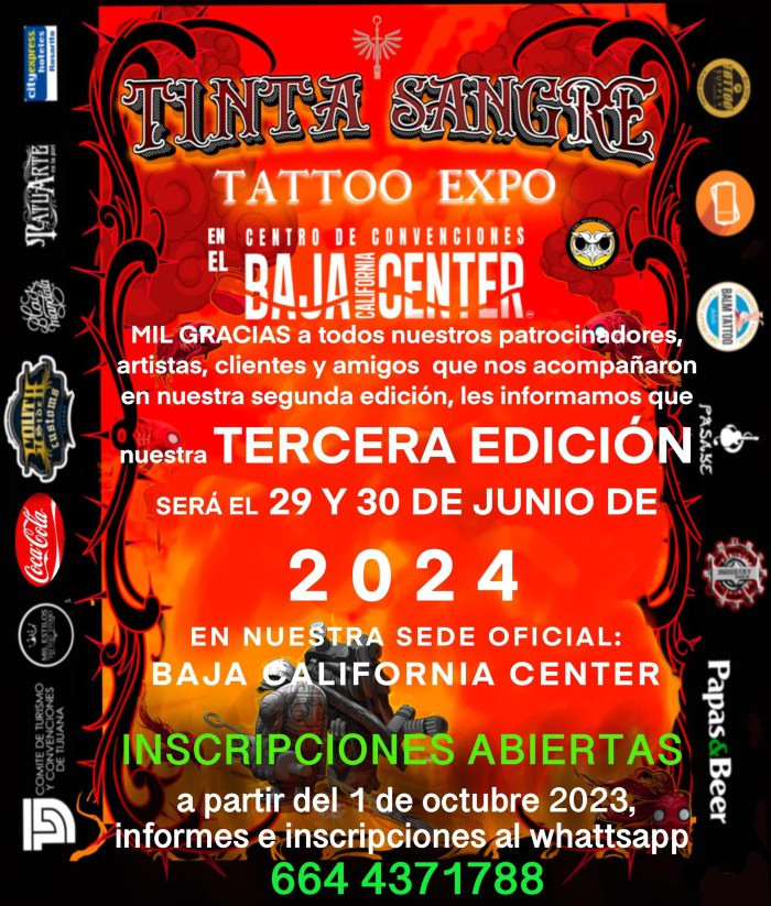 Tinta Sangre Tattoo Expo 2024