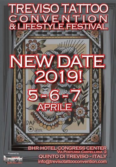 Treviso Tattoo Convention 2019 | 5 - 7 APRIL 2019