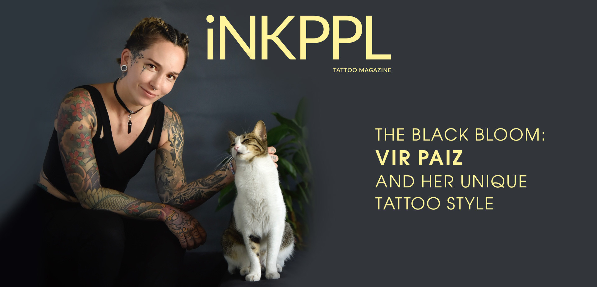 The Black Bloom: Vir Paiz and Her Unique Tattoo Style