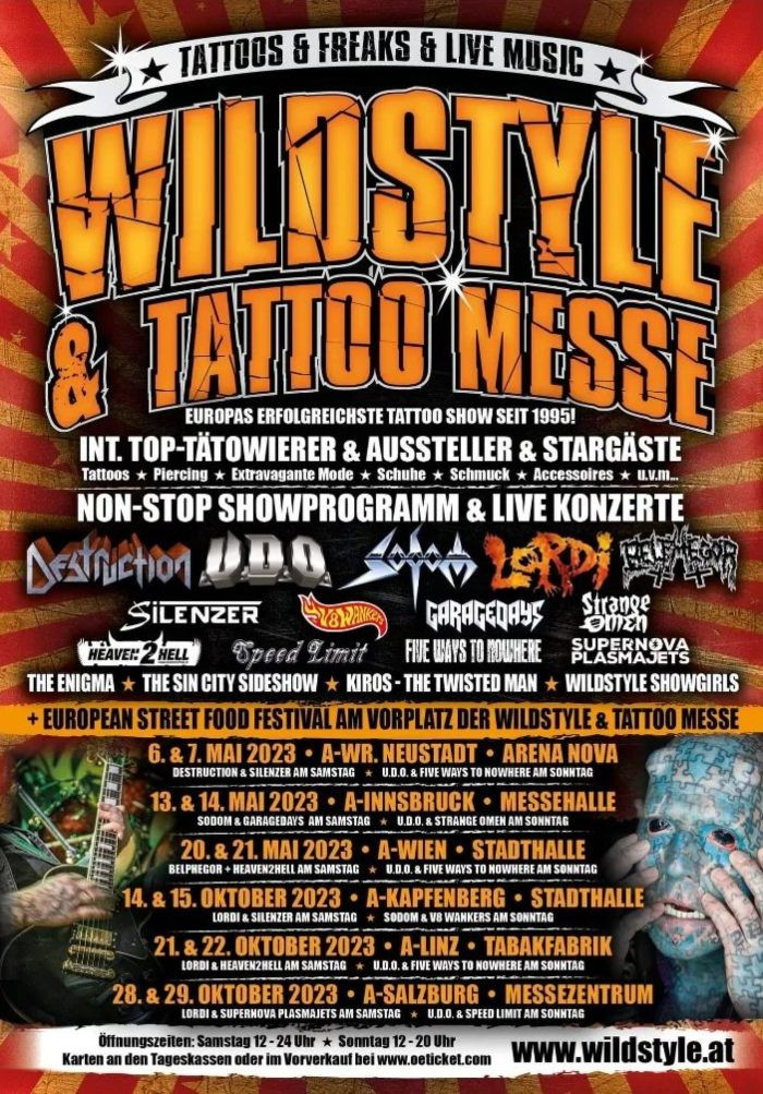 Wildstyle & Tattoo Messe Salzburg