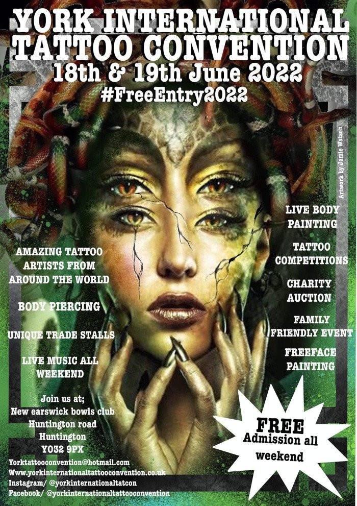 York Tattoo Convention 2022