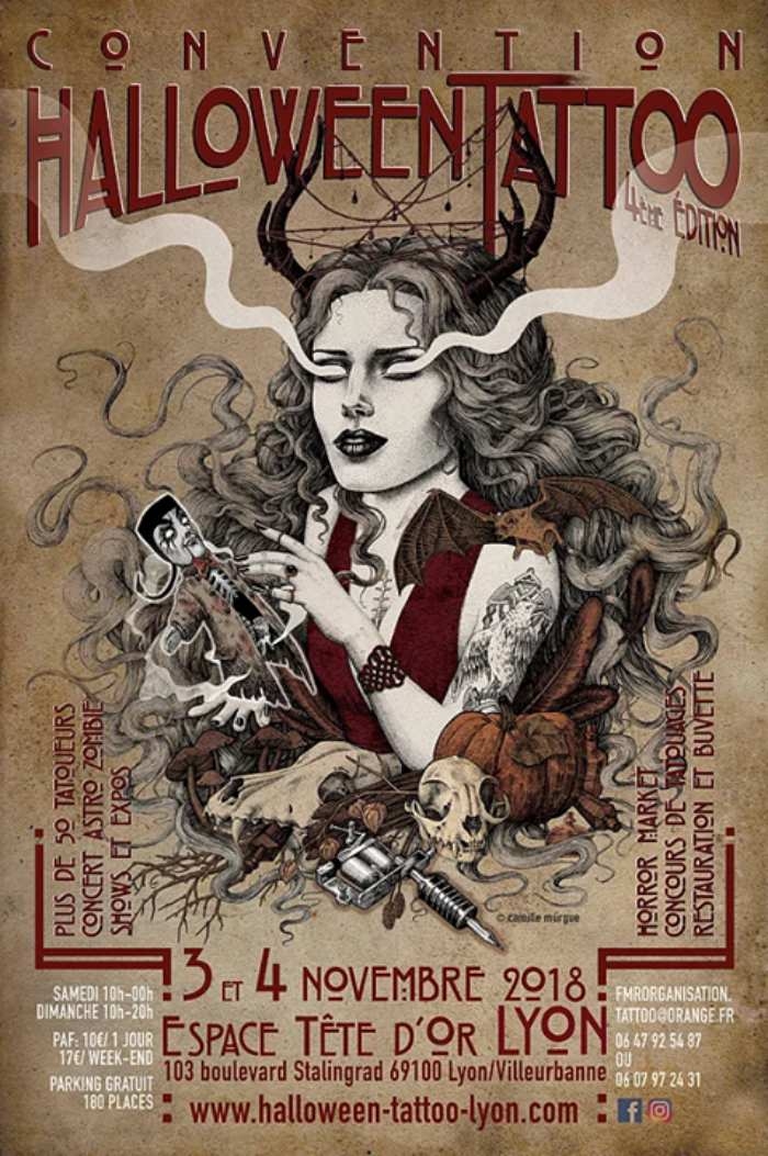 Convention Halloween Tattoo Givors 2018 Convention Halloween Tattoo Givors 2018