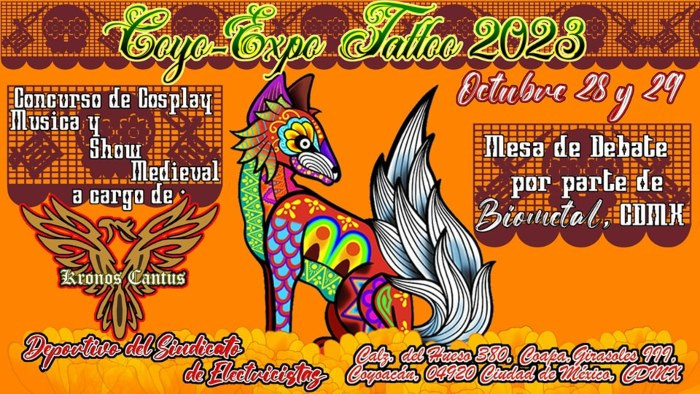 Coyo-Expo Tattoo 2023 Coyo-Expo Tattoo 2023