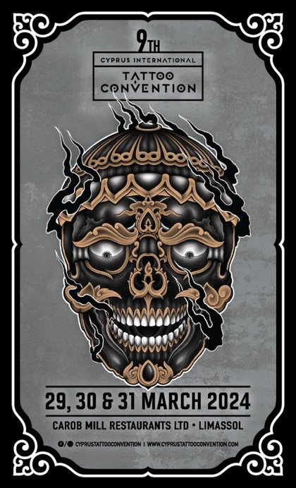 Cyprus Tattoo Convention 2024 | 29 - 31 March 2024