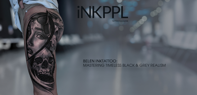 Belén Inktattoo: Mastering Timeless Black & Grey Realism