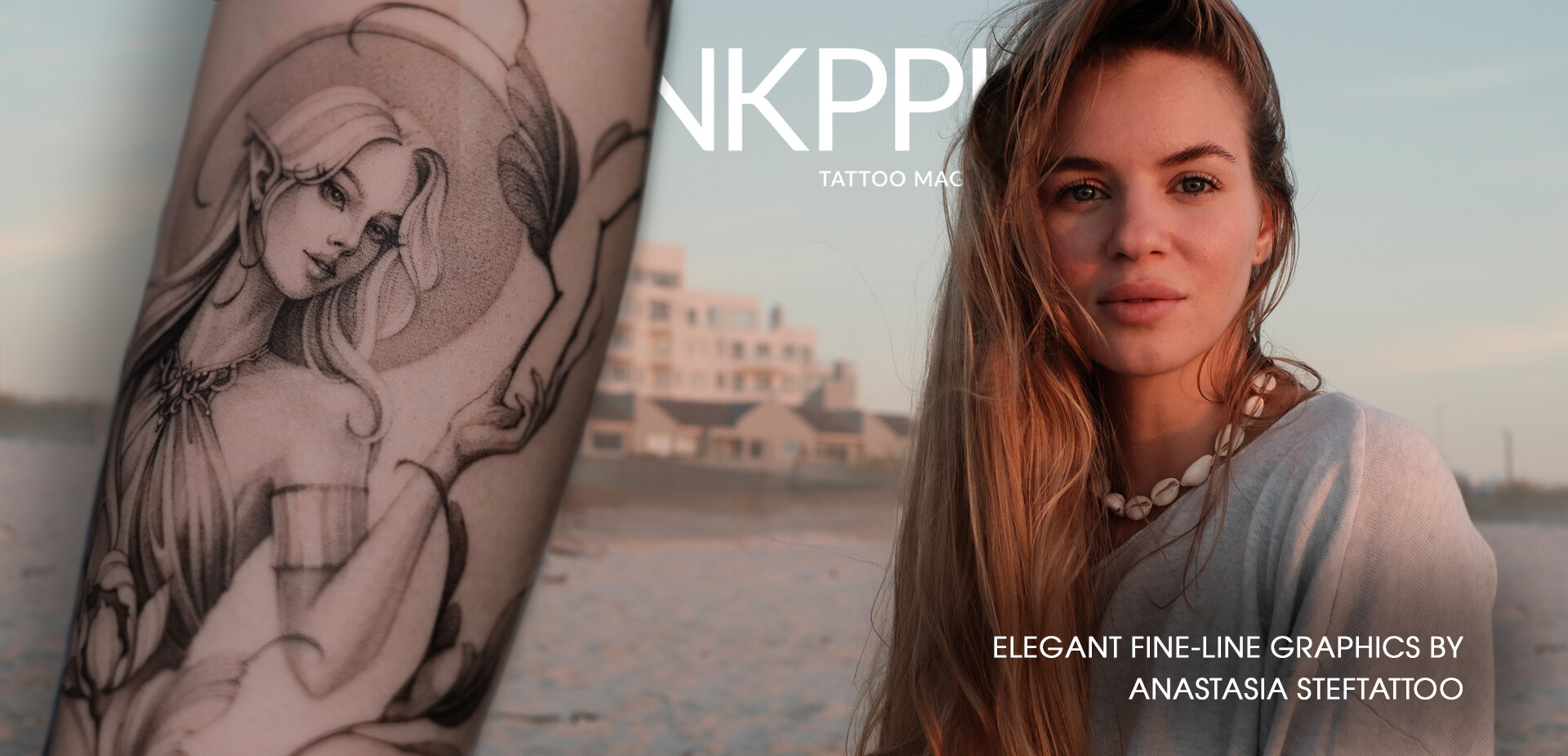 Elegant Fine-line Graphics by Anastasia Stef Tattoo
