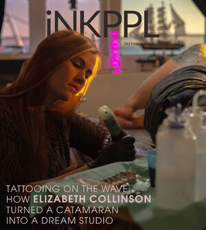 Tattooing on the Wave: How Elizabeth Collinson Turned a Catamaran into a Dream Studio