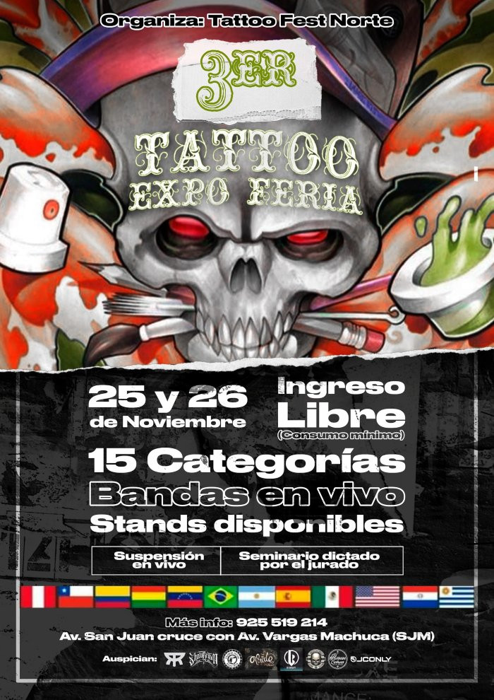 3rd Feria Tattoo Expo 3rd Feria Tattoo Expo