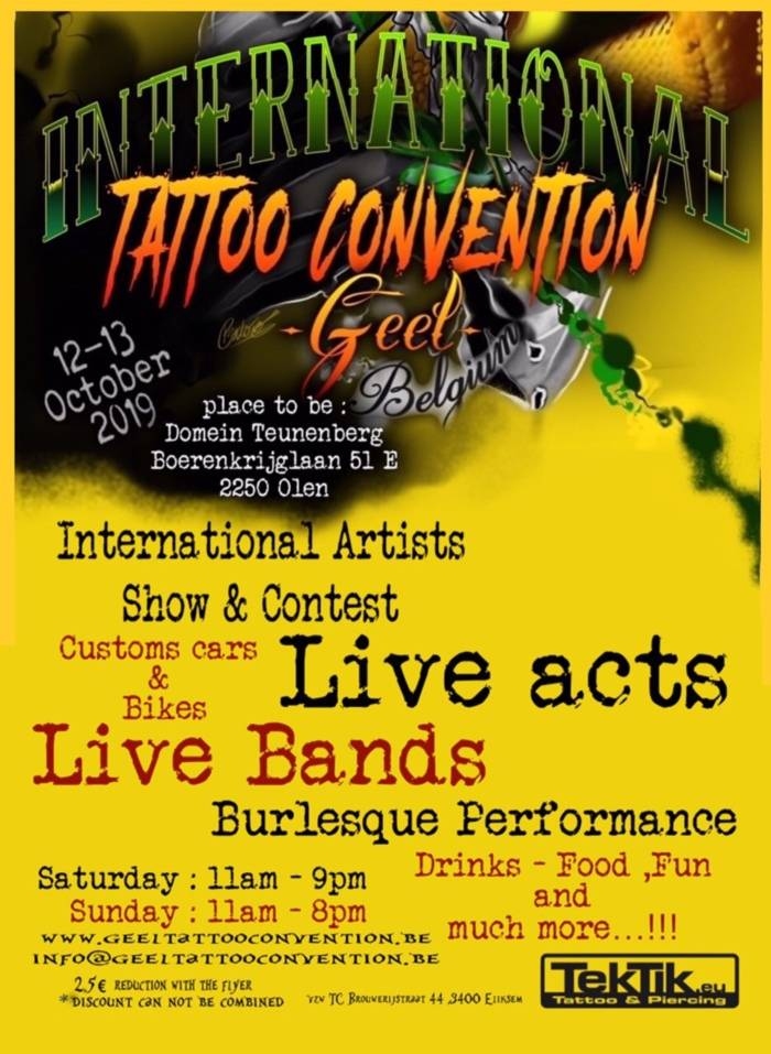 Geel Tattoo Convention Geel Tattoo Convention