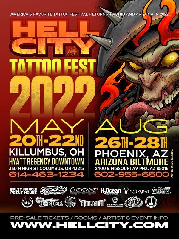 Hell City Tattoo Fest Phoenix 2022 Hell City Tattoo Fest Phoenix 2022
