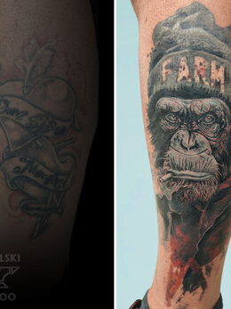 Coverup tattoo