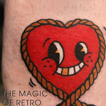 The Magic of Retro Cartoons in Tattoos by Keem from Seoul