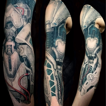 Innovative approach to biomechanical tattoo by Konstantin Alekseev