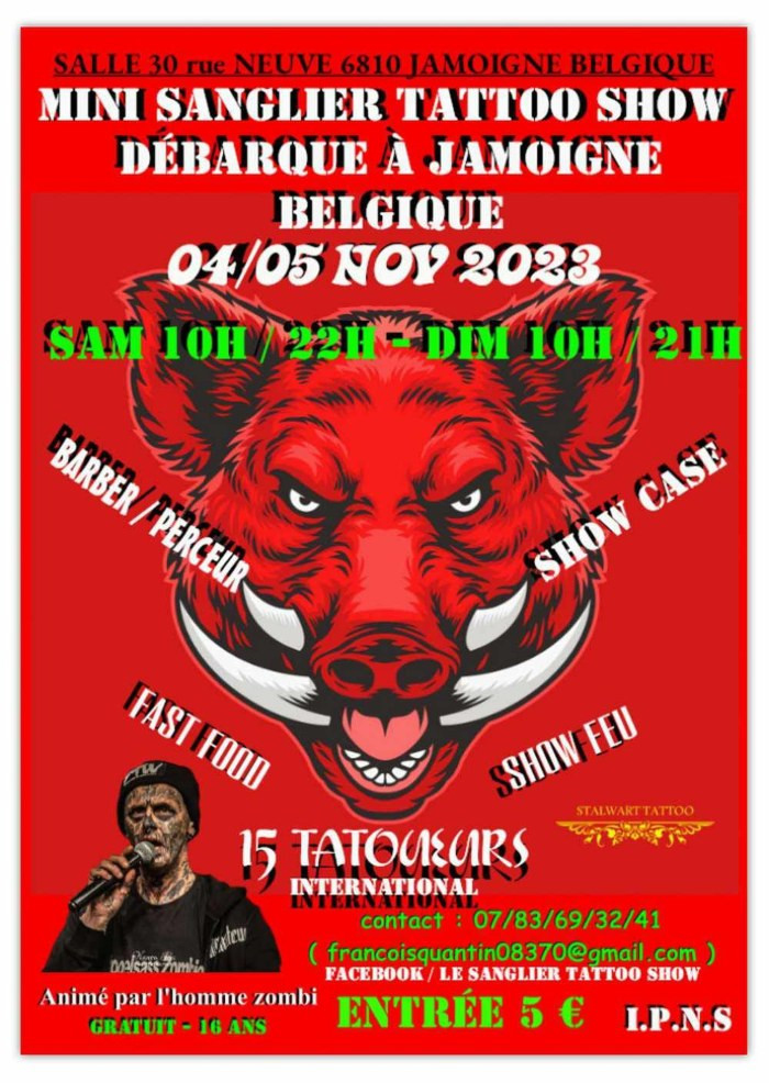 Le Sanglier Tattoo Show 2023 Le Sanglier Tattoo Show 2023