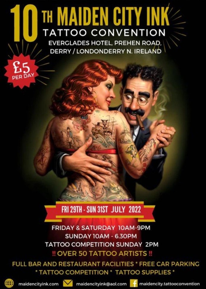 10th Maiden City Tattoo Convention 10th Maiden City Tattoo Convention