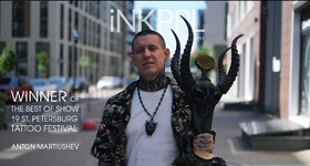 Winner of The Best of Show 19 St. Petersburg Tattoo Festival - Anton Martiushev