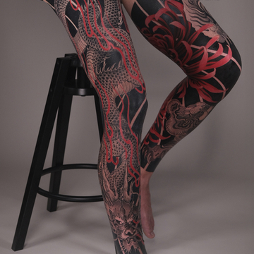 Japanese Mythology in the Black-and-Red Lines of Ivan Baiun