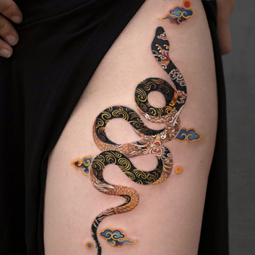 A visual bridge between past and present in Nako's tattoos