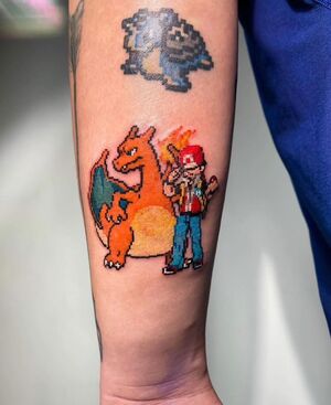 Mrpixel.tattooer: Tattoos Inspired by 8-Bit Aesthetics