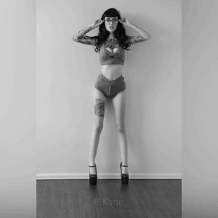 🔥 Hot photos, model's portfolio  #6482 Tattoo model Karla Blackburn