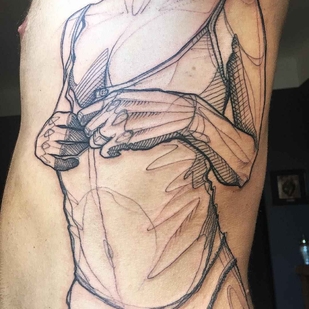 tattoo #5120 | Tattoo Artist L'oiseau (Franck Solers)