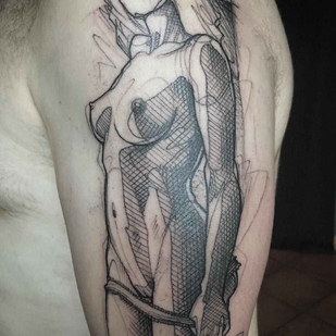 tattoo #5140 | Tattoo Artist L'oiseau (Franck Solers)