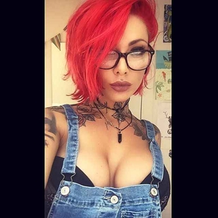 🔥 Hot photos, model's portfolio  #6029 Tattoo model Kimberley Ann