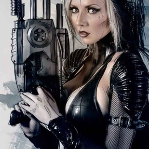 🔥 Hot photos, model's portfolio  #6325 Tattoo model Jade Zombie