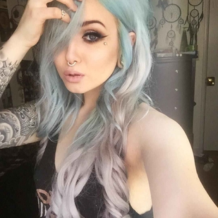 🔥 Hot photos, model's portfolio  #5859 Tattoo model Riley Alessandra