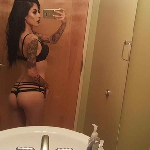 🔥 Hot photos, model's portfolio  #6555 Tattoo model Karla Blackburn