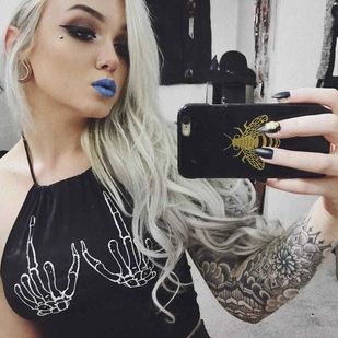 🔥 Hot photos, model's portfolio  #5912 Tattoo model Riley Alessandra